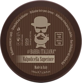 Barba Italiana Valpolicella Superiore, brillantine met sterke hold