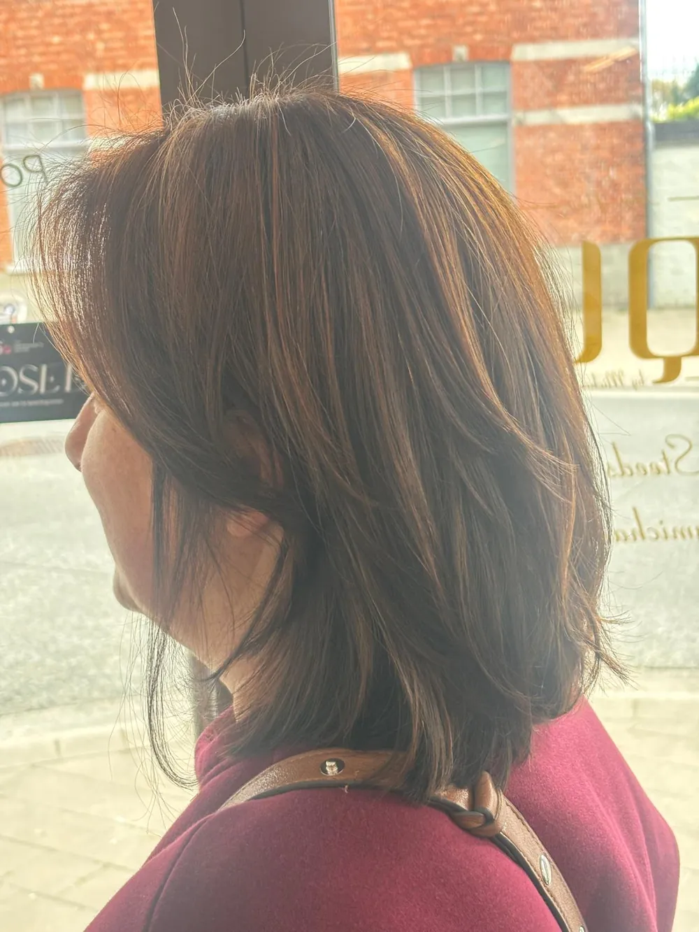 Warme kleur met laagjes
